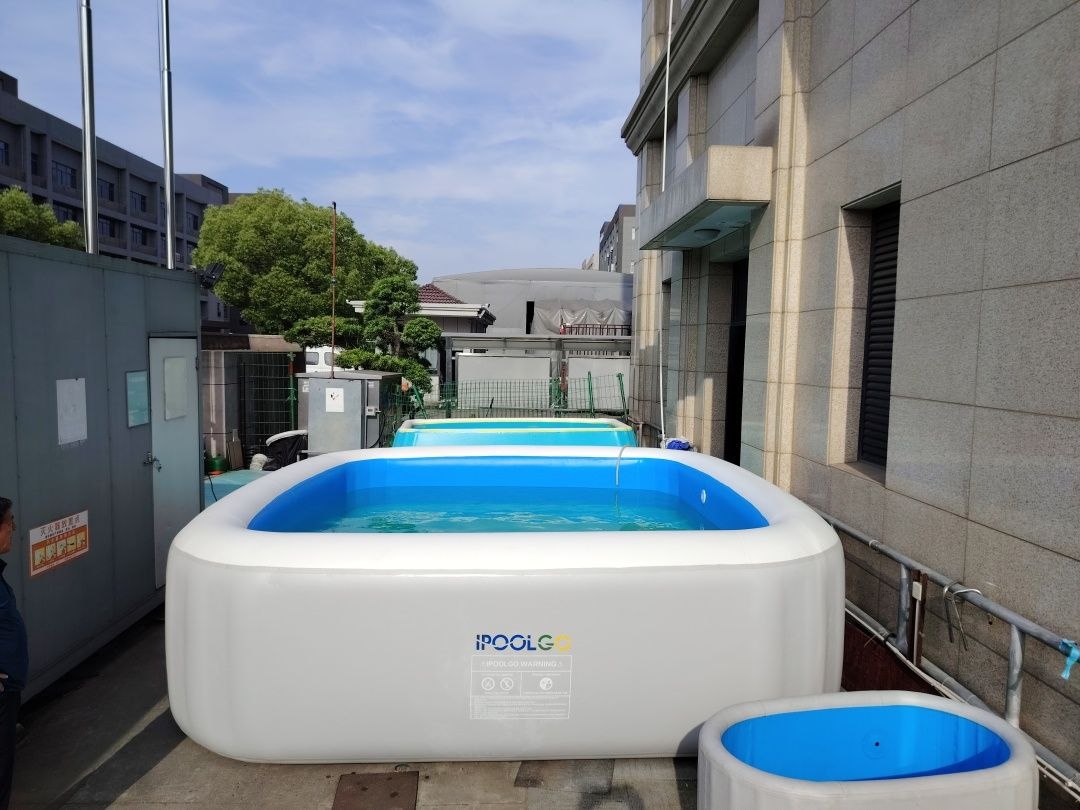 iPoolGo Rectangular Inflatable Swimming Pool