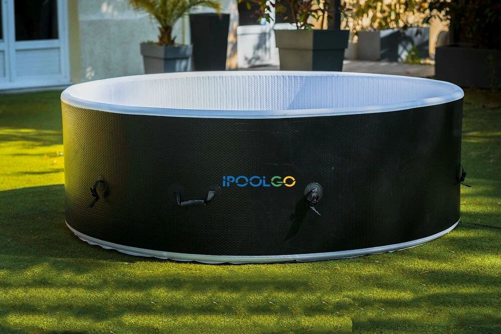 iPoolGo Inflatable Round Hot Tub